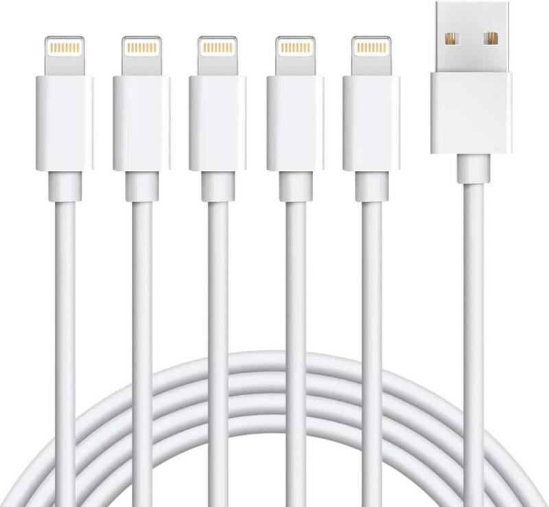 【1.8M×5本】iPhone 充電ケーブル ライトニングケーブル アイフォン USB 充電コード Lightning ケーブル 