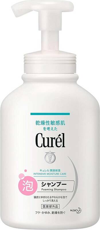 キュレル泡シャンプー ポンプ 480ml