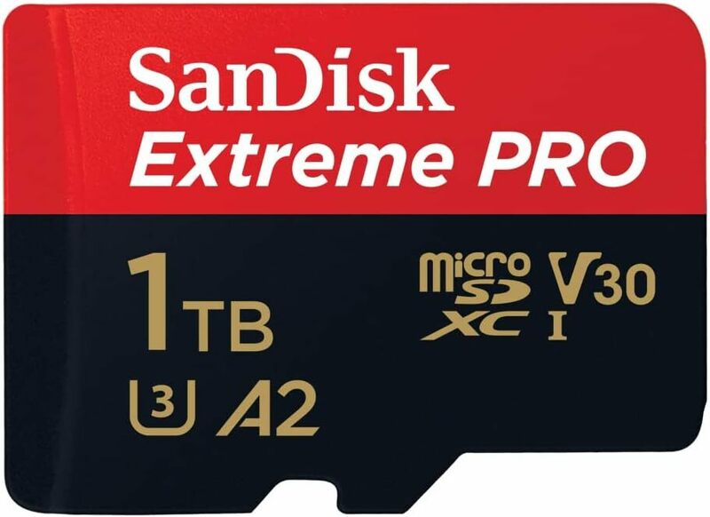 SanDisk microSDXC UHS-I カード 1TB Extreme PRO 超高速タイプ（読込最大200MB/s 書込