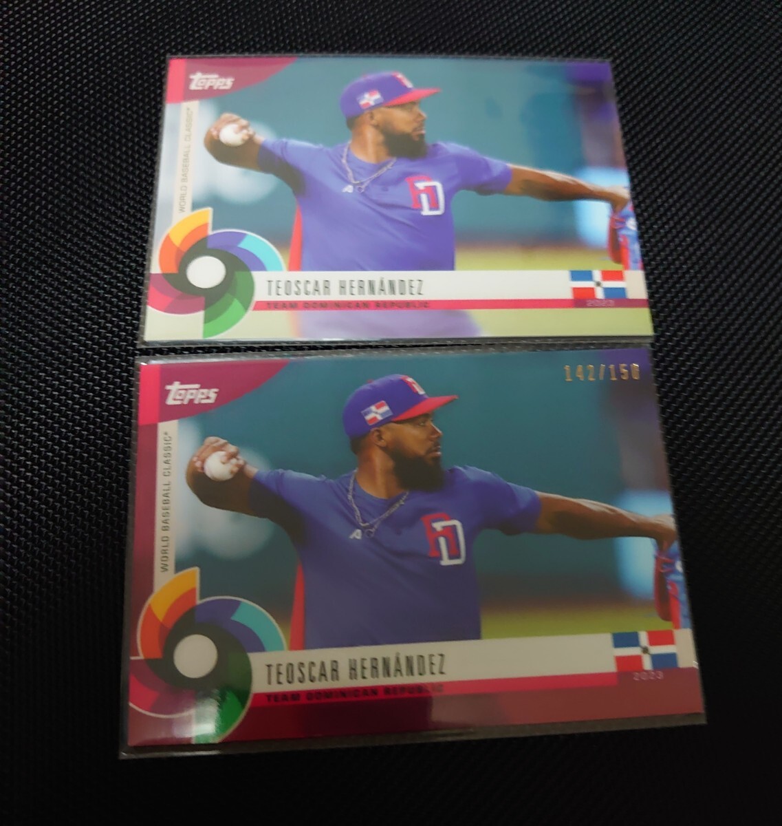 TOPPS 2023 WORLD BASEBALL CLASSIC GLOBAL STARS　テオスカー・ヘルナンデス