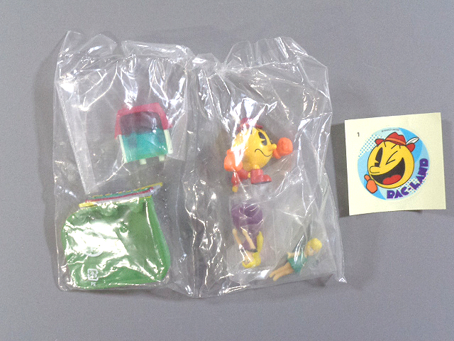 ナムコレ / 食玩 / パックランド / ステッカー1枚付き / 内袋未開封