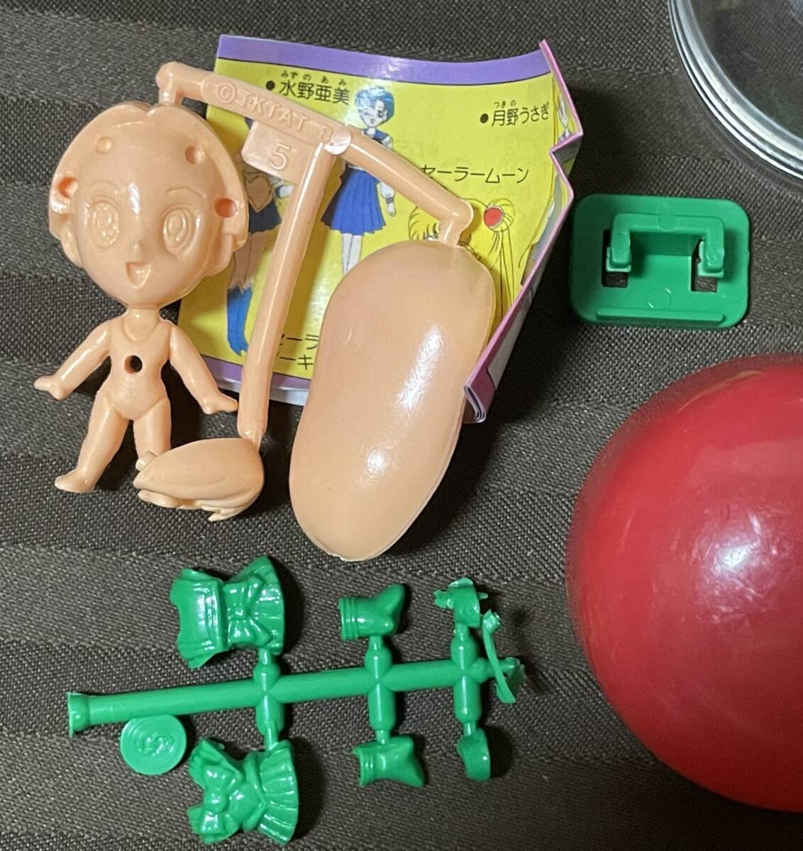 【未使用】カプセルトイ パチパチセーラー【セーラーマーズ】②