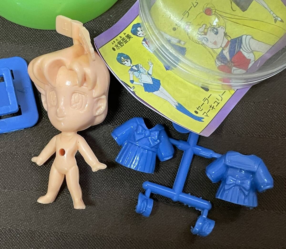 【未使用】カプセルトイ パチパチセーラー「水野亜美」③