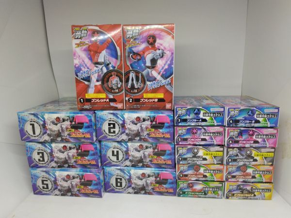 勇動 爆上戦隊ブンブンジャー ＋ ミニプラ 爆上合体シリーズ01 ブンブンジャーロボ　フルコンプ セット レッド