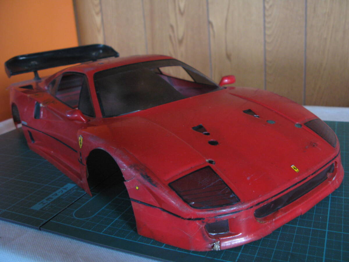 ボディー 1/10 (寄254)　フェラーリF40