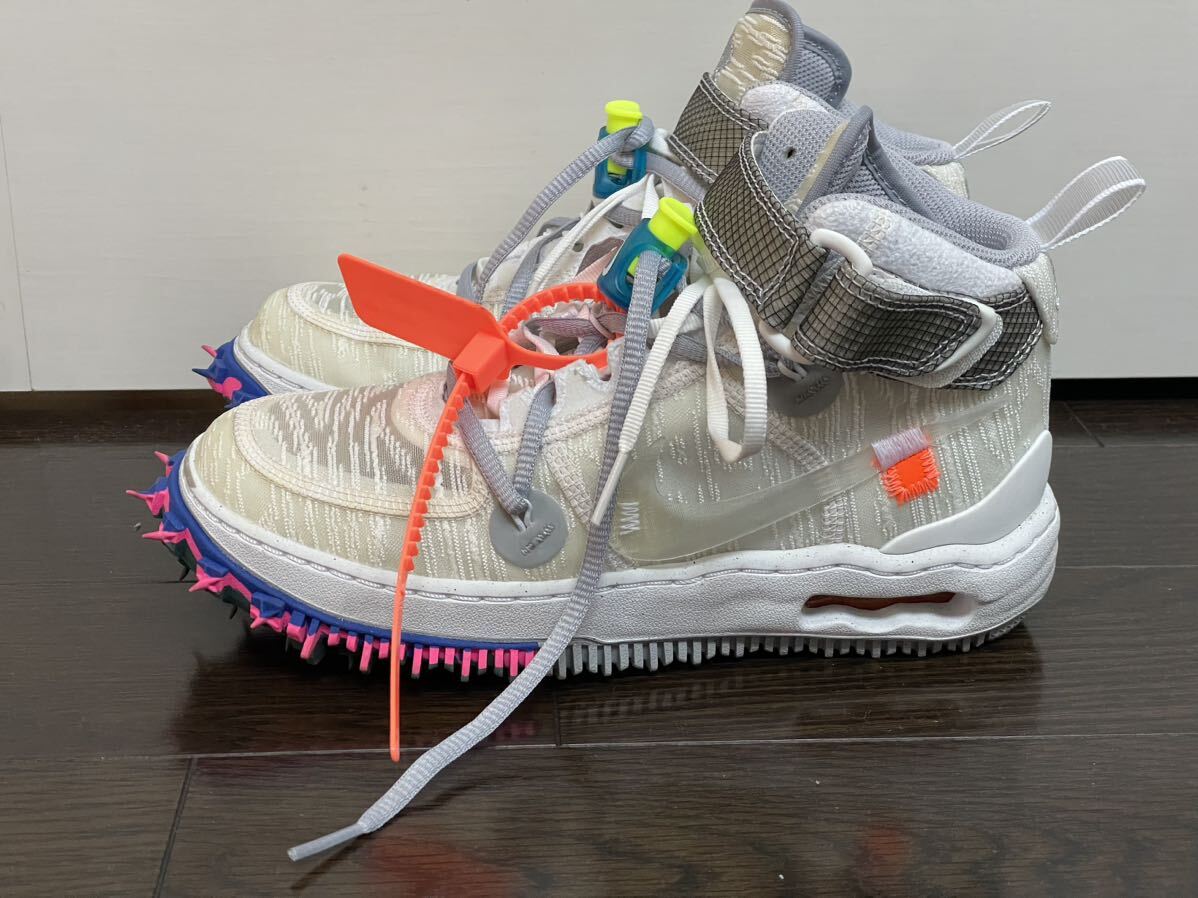美品 NIKE ナイキ AIR FORCE 1 OFF-WHITE US5 23.5cm スニーカー