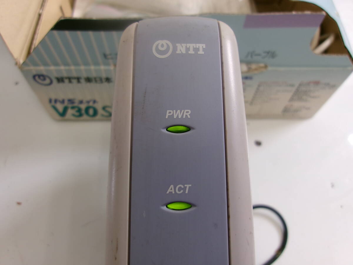 （Z-1173）NTT INSメイト V30 SLIM 通電確認のみ 現状品