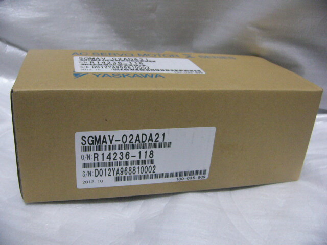 ★新品★ YASKAWA/安川 SGMAV-02ADA21 サーボモーター 