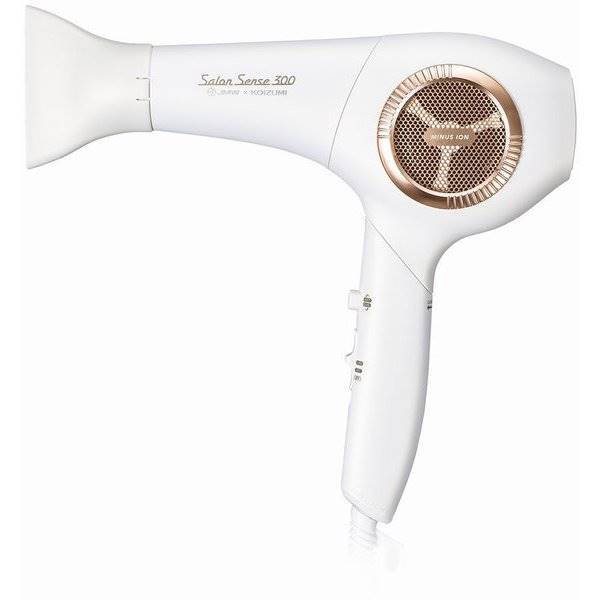 ◆新品 KOIZUMI コイズミ BLDCドライヤー Salon Sense300 KHD-9480/W [高速乾燥 軽量 高耐久/マイナスイオン/JMW社コラボ開発] 保証付 1点