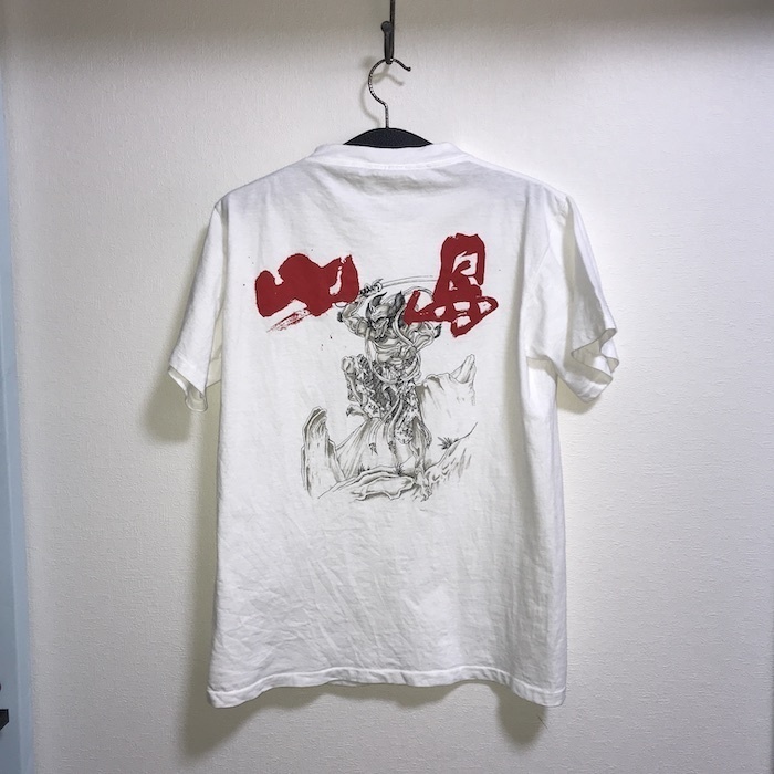 【送料無料】レア USA製 90s 小島 Tシャツ vintage 古着 漢字 世界挑戦 スカ パンク