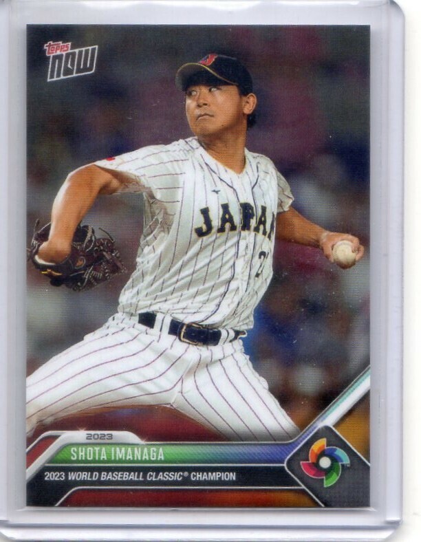 ●今永 昇太　カード　Vol.1　2023TOPPS NOW WORLD BASEBALL CLASSIC CHAMPIONS #WBCJPN-12　限定　WBC日本代表　横浜DeNAベイスターズ