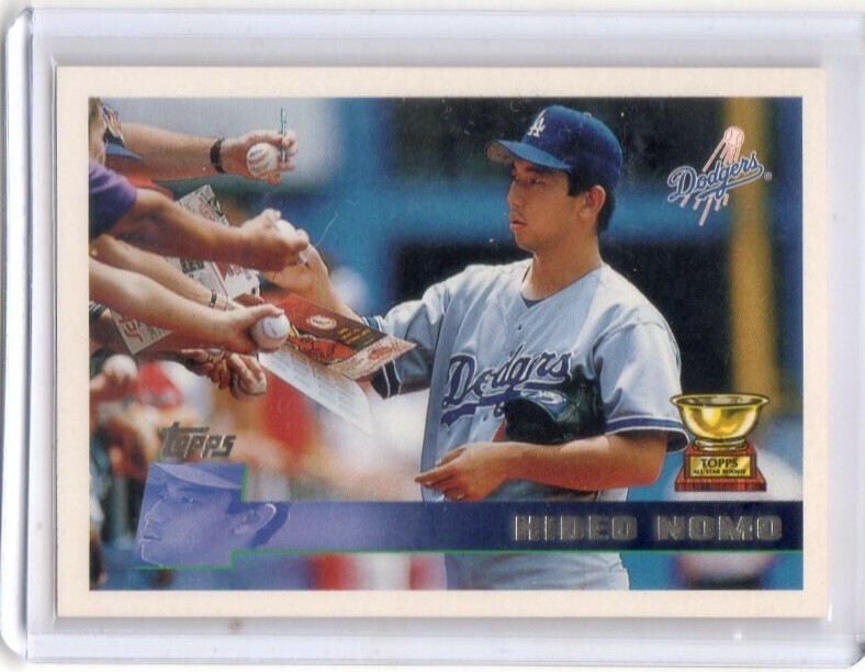 ●野茂英雄　カード　Vol.16　1996TOPPS ALL STAR ROOKIE #136　ロサンゼルス・ドジャース