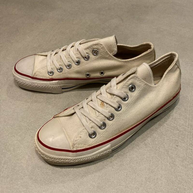 80's converse ALLSTAR deadstock 5.5 新品 コンバース スニーカー オールスター チャックテイラー 