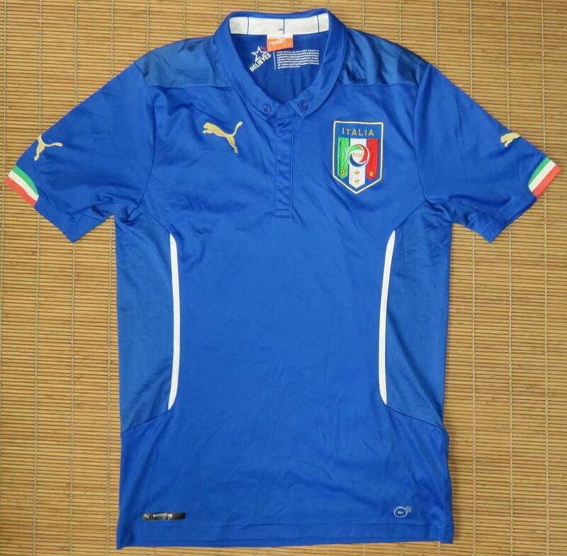 正規品 2014 イタリア代表～ホーム用/半袖 ユニフォーム 14 ワールドカップ ブラジル　バロテッリ