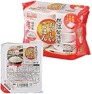 アイリスオーヤマ(IRIS OHYAMA) パックご飯 国産米 100% 低温製法米 非常食 米 レトルト 180g×10