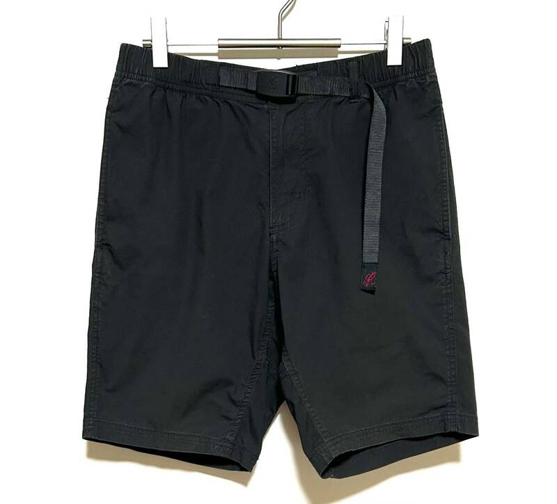 GRAMICCI WEATHER NN-SHORTS（M）黒 グラミチ クライミング ウェザー ナロー パンツ ショーツ ショーパン ストレッチ 膝上丈