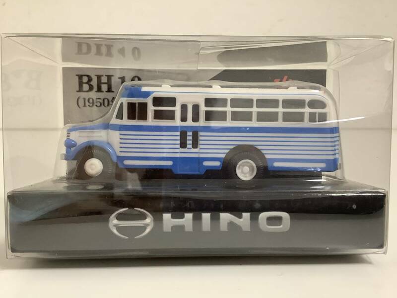 日野 HINO BH10 ボンネットバス 1950年式 約1/110 約8.5cm プルバックカー ミニカー 昭和 レトロ 新品未開封品B 送料￥220