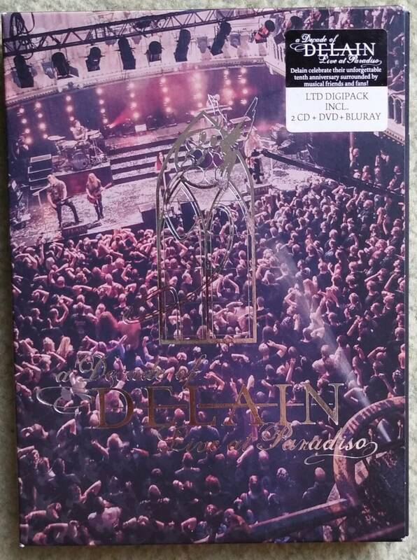 【希少】DELAIN / Live In Paradiso (輸入CD＋DVD＋Blu-ray)