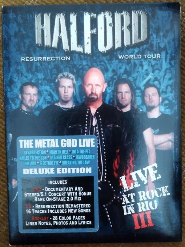 【新品同様】HALFORD / Live At Rock In Rio Ⅲ　(輸入盤DVD＋CD)