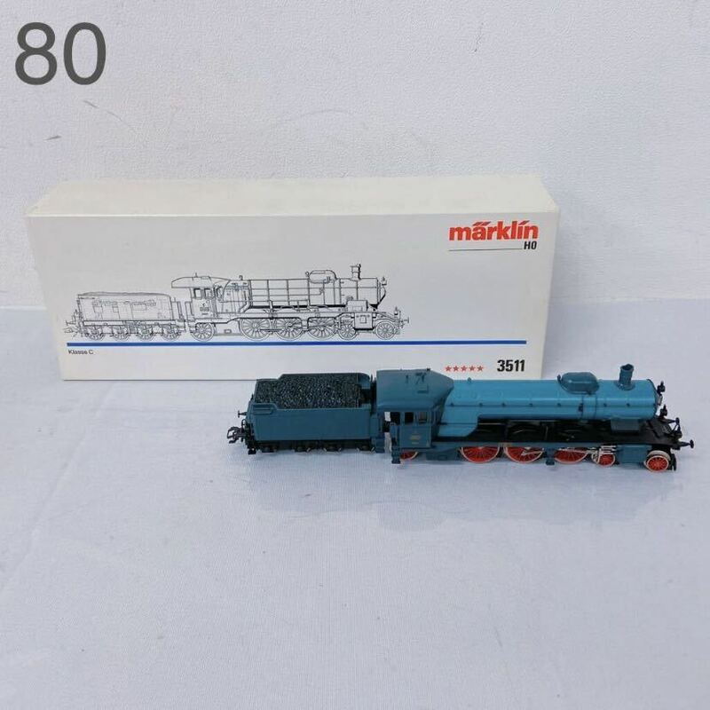 6B012 marklin メルクリン 鉄道模型 旧ビュルテンブルグ国鉄 C型蒸気機関車 3511 HOゲージ 国鉄 模型 鉄道 元箱付