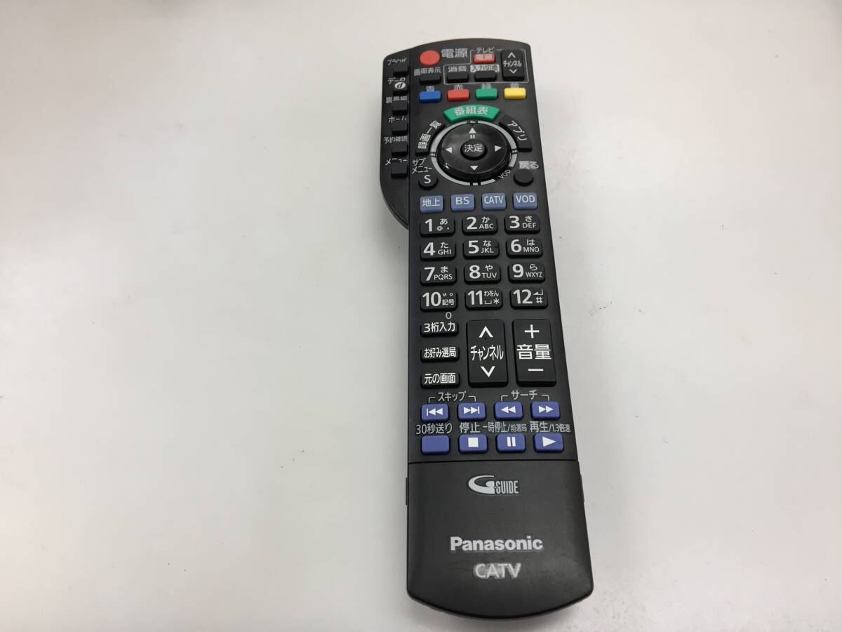 パナソニック CATV用リモコン N2QAYB001153 中古品K412