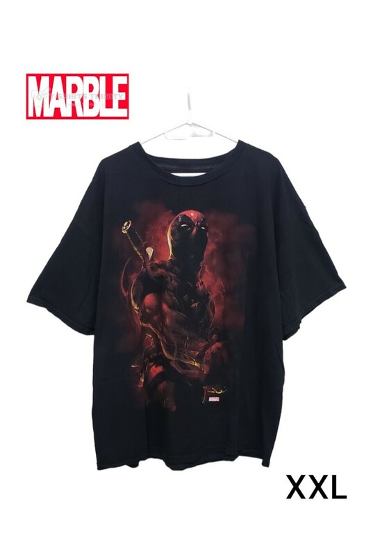 MARVEL デッドプールTシャツ XXL 203-0317 U1