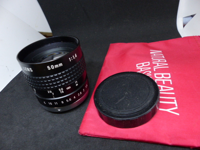 Cマウント 大口径 COSMICAR 50㎜ F1.4 日本製 美品