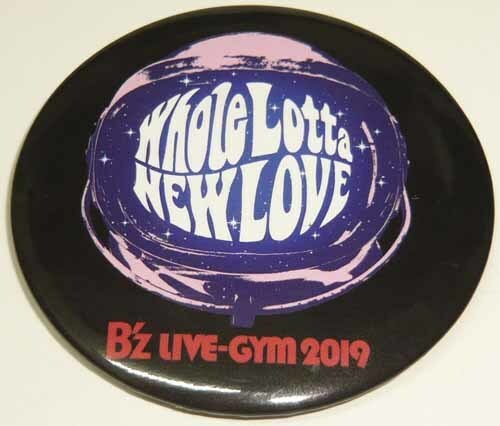 非売品☆B'z LIVE-GYM2019☆缶バッジミラー☆黒ブラック【新品】☆Whole Lotta NEW LOVE購入特典◆2023　STARS　　も出品中