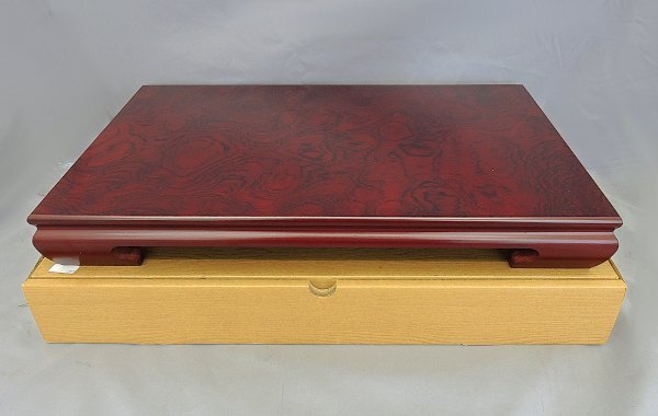 花台 紫檀 2号 48.2cm×31.8cm×5.7cm 木製 天然木 中古