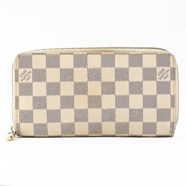LOUIS VUITTON ルイヴィトン ダミエアズール N60019 ジッピーウォレット ラウンドファスナー 長財布 #17703