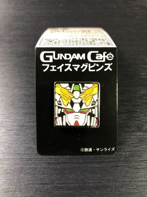 ◆即決◆ ガンダムカフェ限定 フェイスマグピンズ ユニコーンガンダム ガンダム00 40th記念「BEYOND」フェア ◆ 状態ランク【A】 ◆