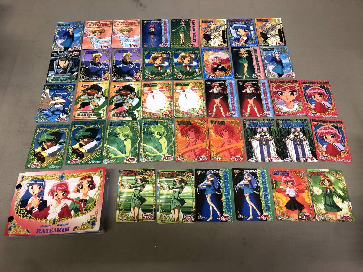 魔法戦士レイアース　カード　40枚　カード入れ付　アマダ