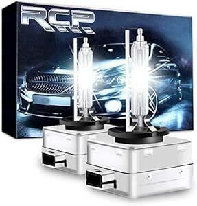 RCP HIDバルブ D3S D3R HID ヘッドライト D3C汎用 車検対応 純正交換 35W 6000K 発光色選択可能 明