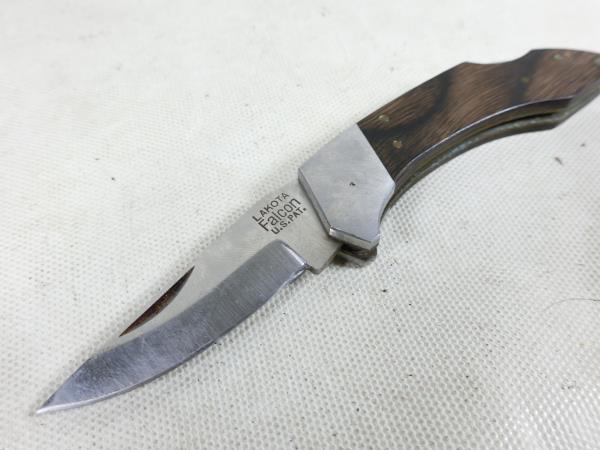 Λナイフ　LAKOTA　Falkon　フォールディングナイフ　ラコタ　キャンプ　アウトドア　ブッシュクラフト　釣り　フィッシング　兼松