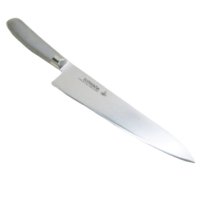 同梱可能 牛刀包丁 三徳 オールステンレス包丁 両刃 モリブデンバナジウム鋼 1500 日本製 スミカマ シャインワールド