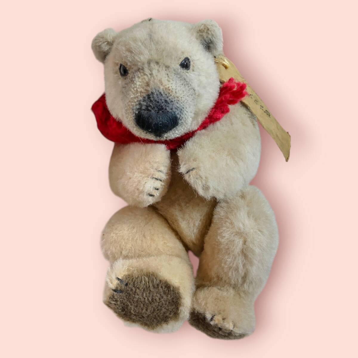 【保管品】 テディベア リアル系 Nico⑤ 日本人作家 金井二一奈 タグあり L67467RZZ