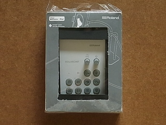 Roland ローランド 配信用オーディオインターフェイス GO LIVECAST　送料410円可　未チェック品