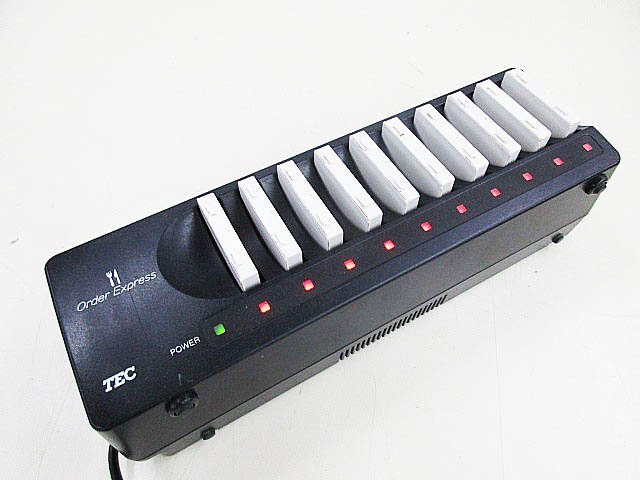 美品！動作確認　クリーニング済　TEC　東芝テック POSシステム HTL-100用充電器 JDK-100