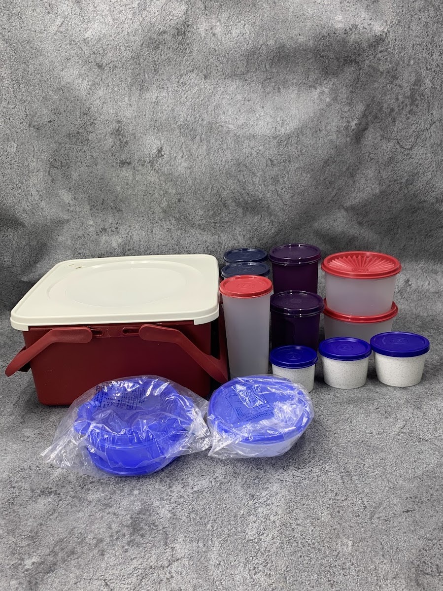【 Tupperware タッパーセット 】タッパーウェア 保存容器 お弁当箱