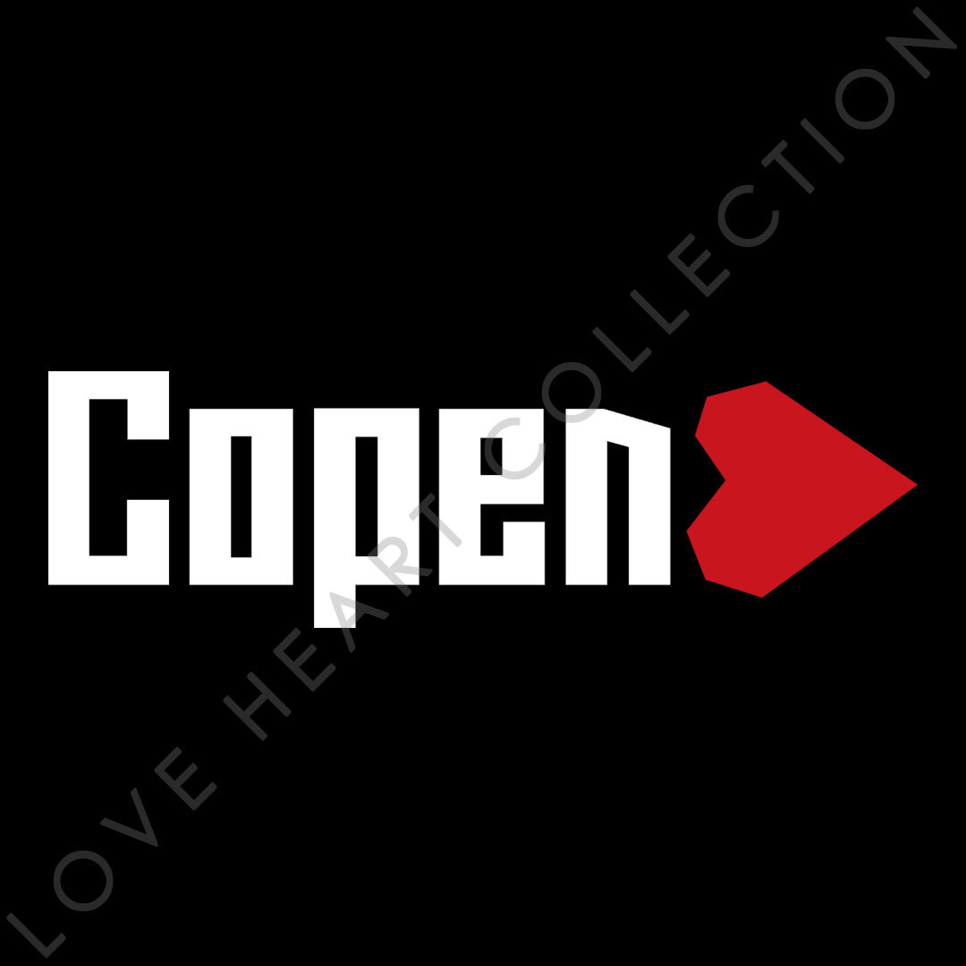 新品・未使用☆ダイハツ コペン　ハートステッカー ホワイト 1枚　LOVE HEART COLLECTION DAIHATSU Copen　切り文字|切文字|新品|送料無料