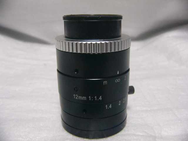 ★美品★ VS Technology VS-1214H1 12mm F1.4 Cマウント レンズ 大口径1"サイズ対応メガ画素解像度
