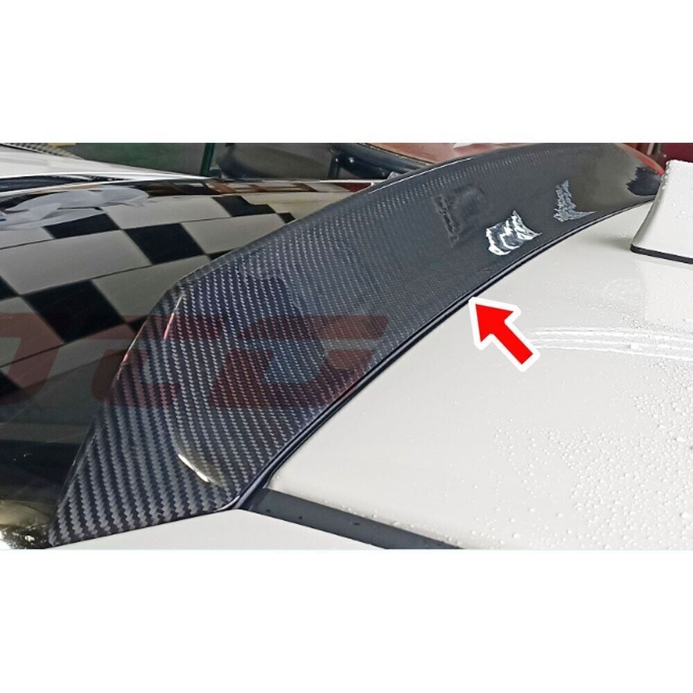 即発送 2022+ スバル BRZ トヨタ GR86 ZD8型 ZN8型 カーボン製品 リアガラススポイラー ルーフスポイラー D TYPE
