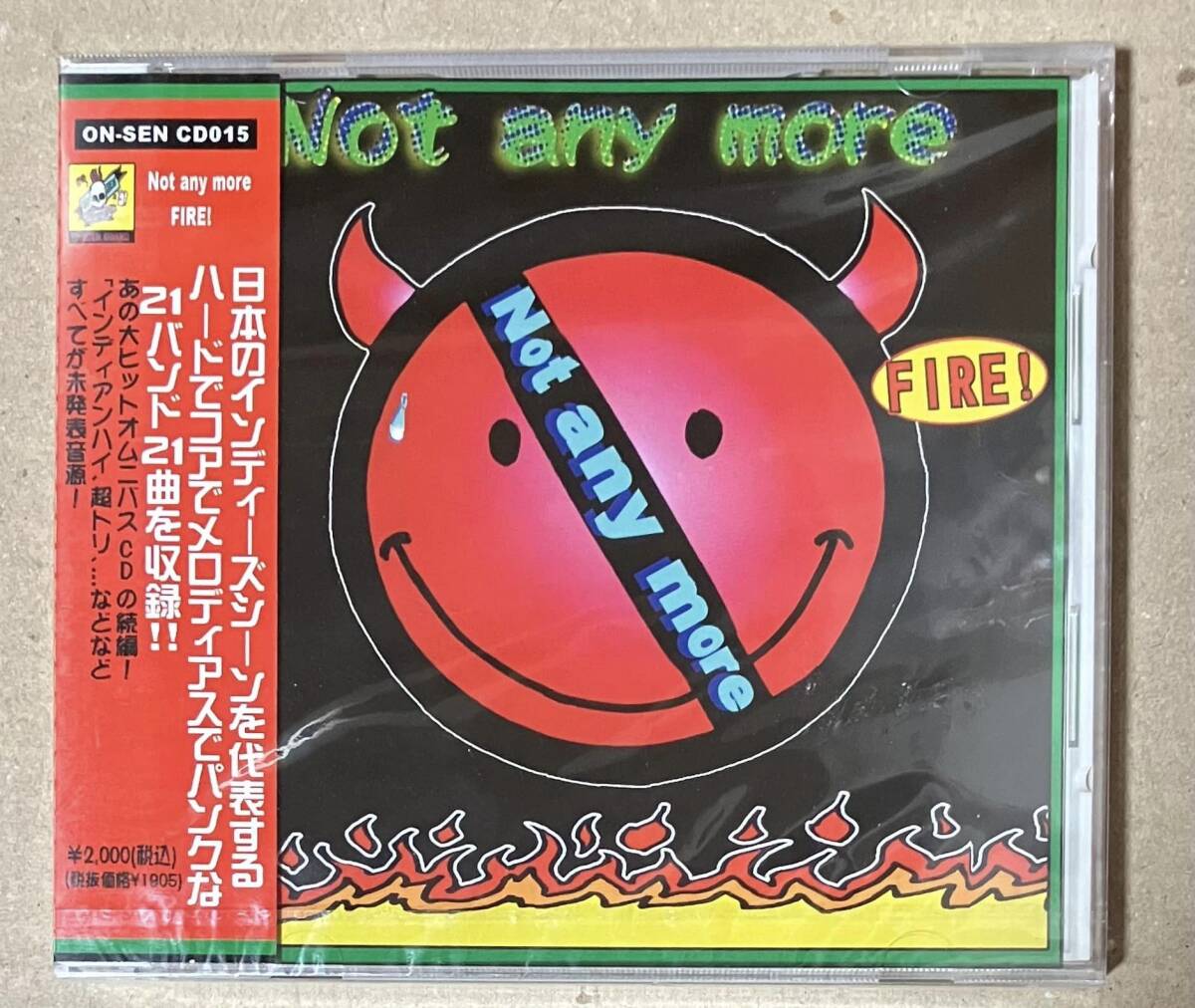 新品未開封　NOT ANY MORE　/　ザ・超絶トリックスターズ、モンゴル800、インディアン　ハイ