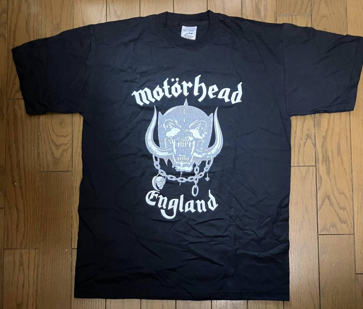 新品未使用　MOTORHEAD / 2000年　25Th Annibersary　Tシャツ　（メンズLサイズ）ヘヴィメタル　バンドTシャツ