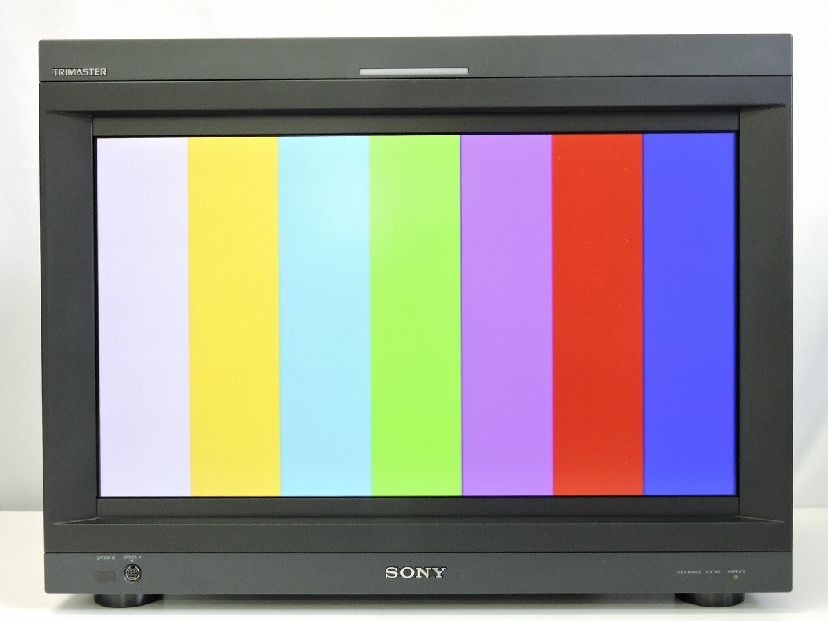 ドット抜け多い SONY BVM-L231 23型液晶マスターモニター BKM-243HS HD-SDI/HDMI ドット抜け多い ジャンク *346859