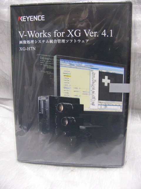 ★未開封★ Keyence V-Works for XG-H7N Ver4.1 画像処理ソフト