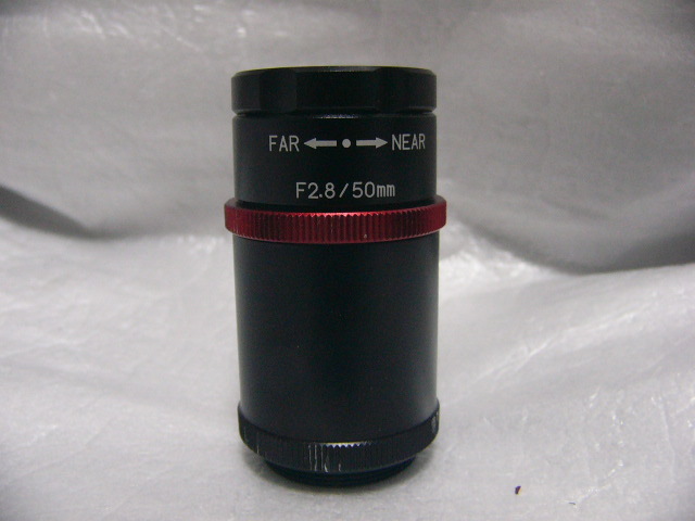 ★未使用に近い Keyence CA-LH50G 耐振レンズ 50mm/F2.8.4 Cマウント 高解像度低歪み