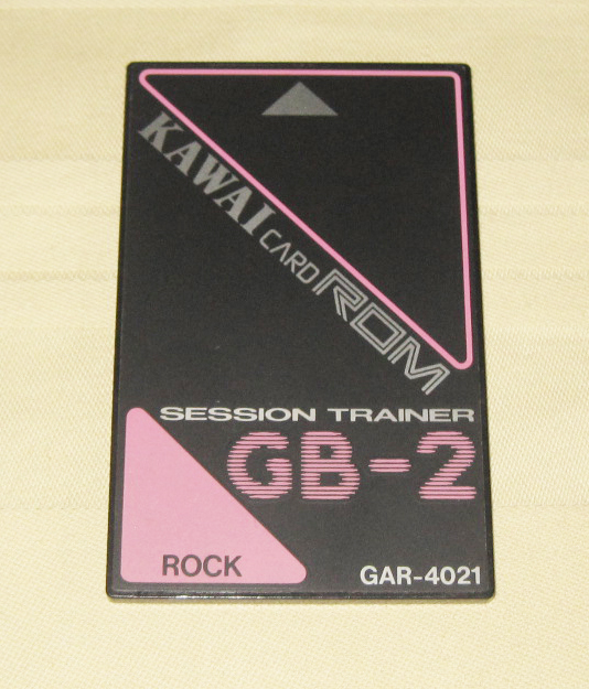 ★KAWAI GB-2 GAR-4021 ROCK SESSION TRAINER CARD ROM★OK! !★Made in JAPAN★