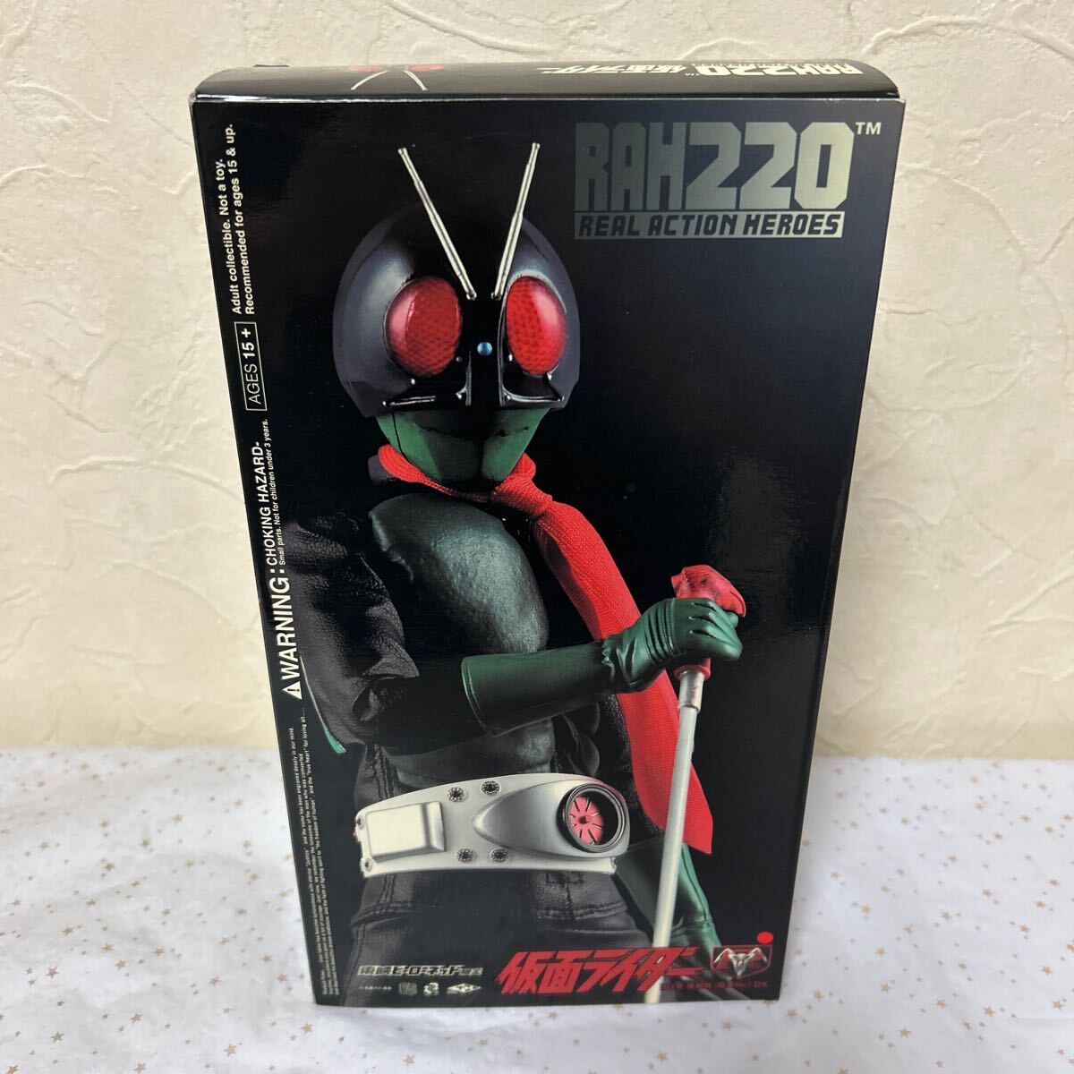 tqhi メディコムトイ リアルアクションヒーローズ RAH220DX 東映ヒーローネット限定 仮面ライダー旧1号 後期版 桜島Ver DX