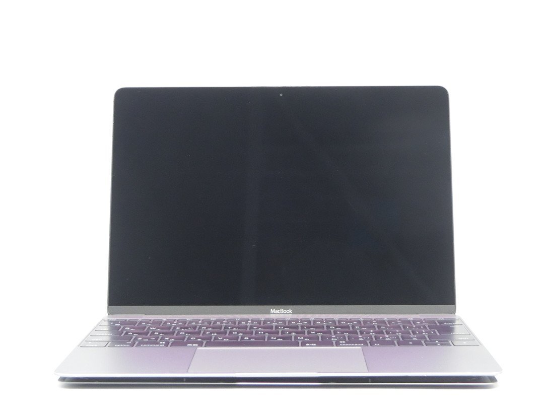 中古　Macbook 　A1534　 　本体止めネジ欠品 　詳細不明　ノートPCパソコン　ジャンク品　送料無料